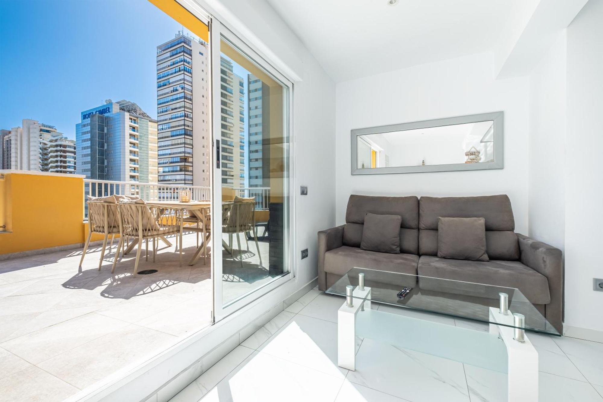 Penthouse Ancla 561 Levante Beach Benidorm Dış mekan fotoğraf